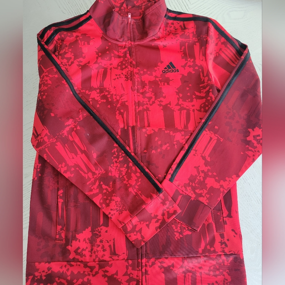 BOYS ADIDAS TRICOT JACKET